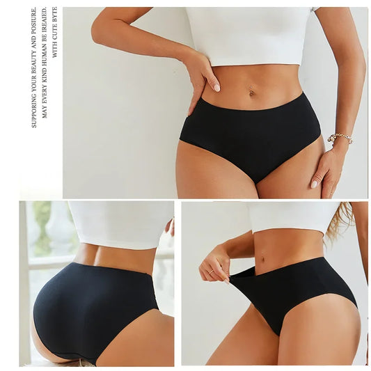 Bawełniane majtki damskie bezszwowe – rozmiary S–XXL