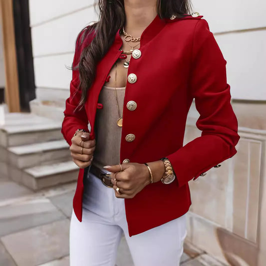 Marynarka damska długi rękaw – elegancka, biurowa