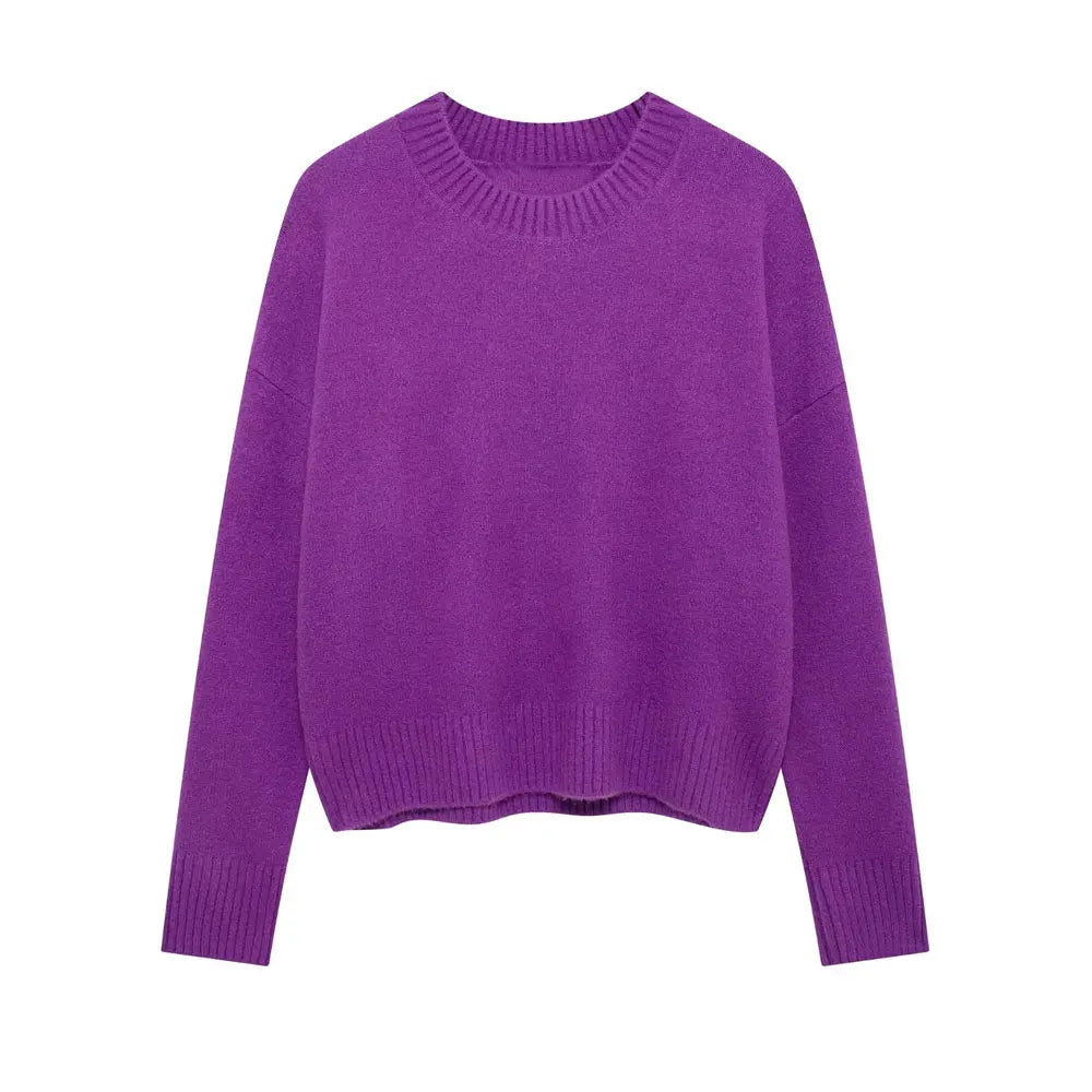 Miękki sweter oversize – luźny, wygodny