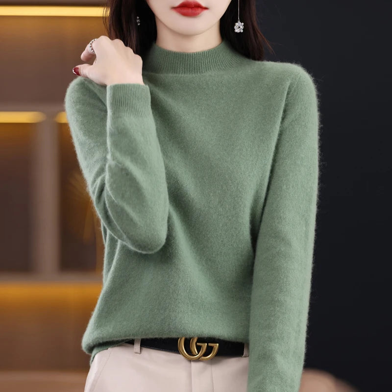 Kaszmirowy sweter merino – luksusowy, ciepły