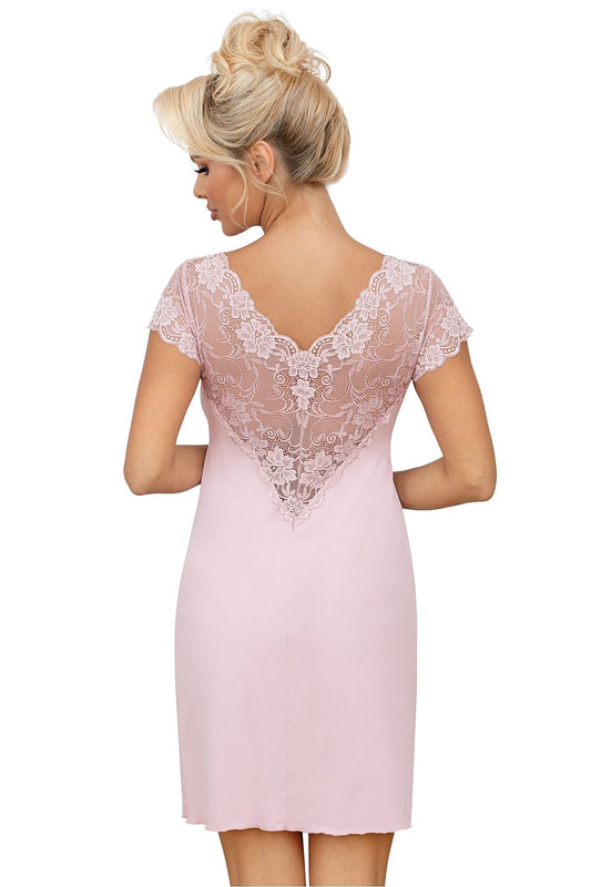 Koszulka nocna Koszula nocna Model Ismena 189639 Powder Pink - Donna