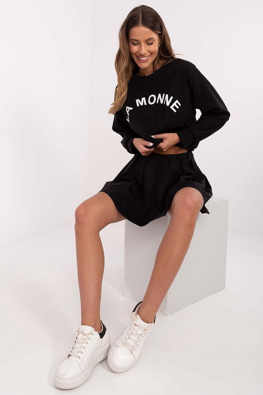 Spódnica Komplet Model MI-KMPL-M6158.92 Black - Italy Moda