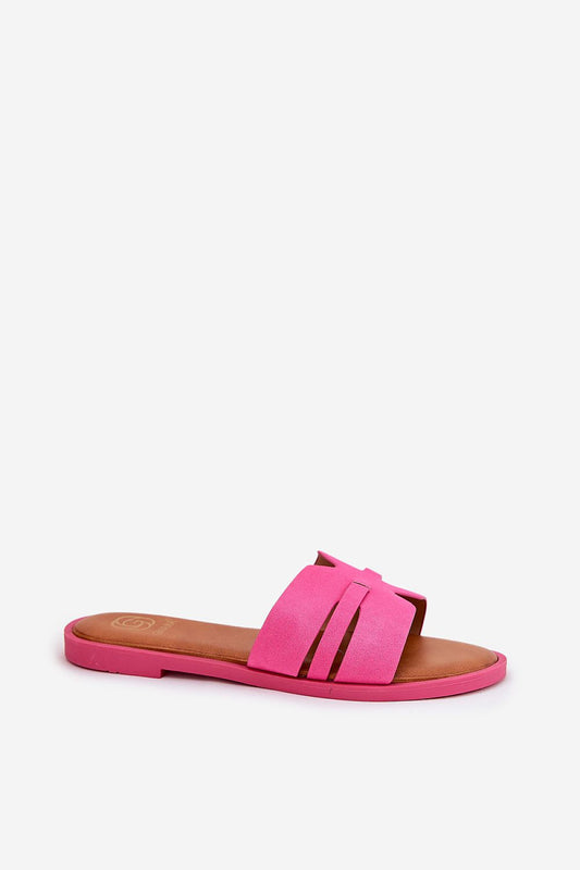Sandał Klapki Model Teterre M36 Fuksja - Step in style