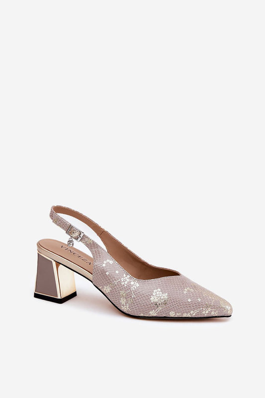 Sandały Model Vinceza 66733 Gold/Silver - Step in style
