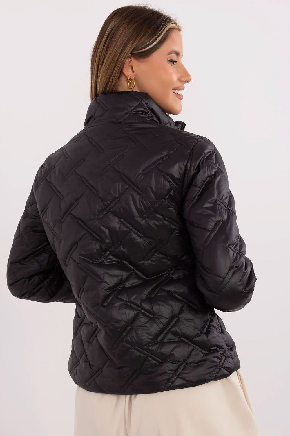 Kurtka Damska Model MI-KR-88625.12 Black - Italy Moda