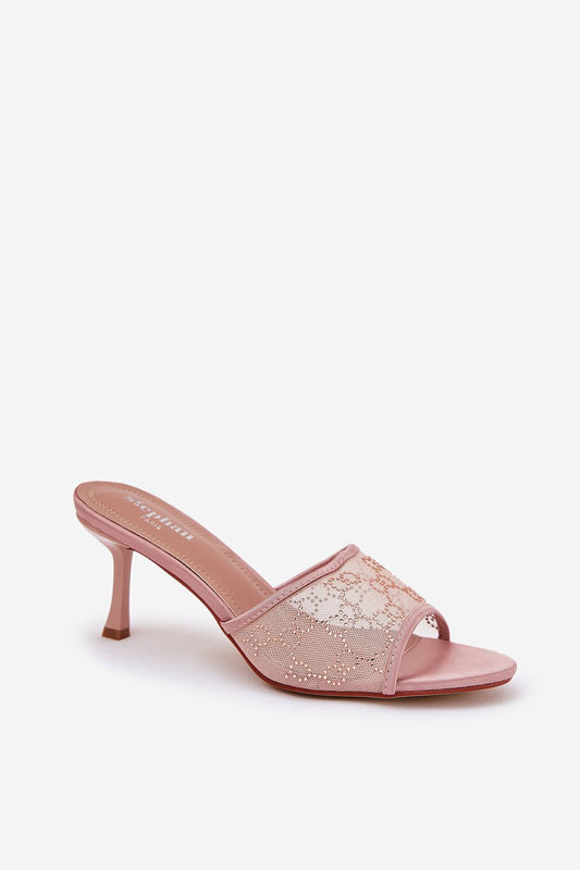 Sandał Klapki Model Ennoriel UC-157 Szampan - Step in style
