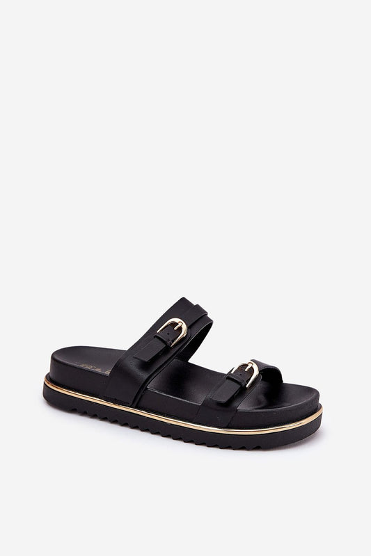 Sandał Klapki Model Ziferte LD-27 Black - Step in style