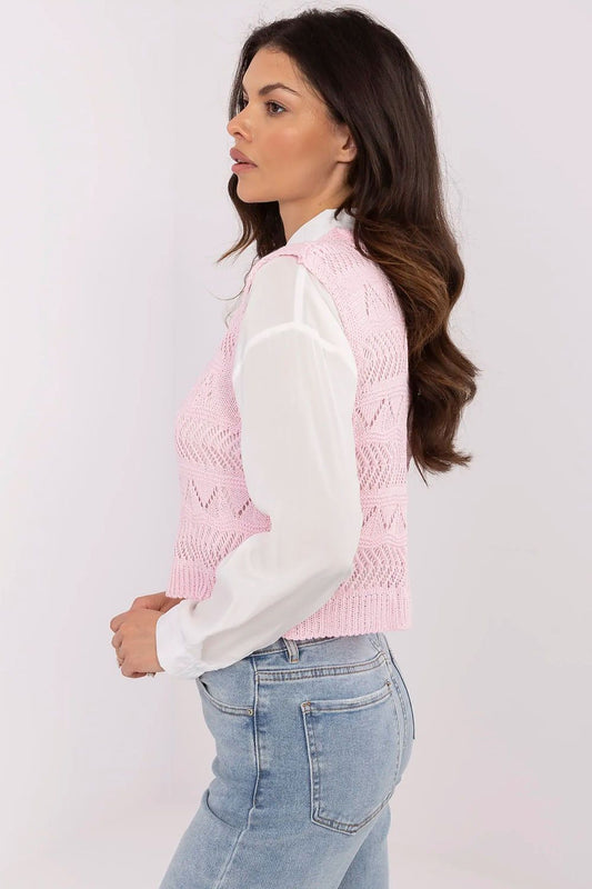 Kamizelka Model D93076J90849A Light Pink - Sublevel