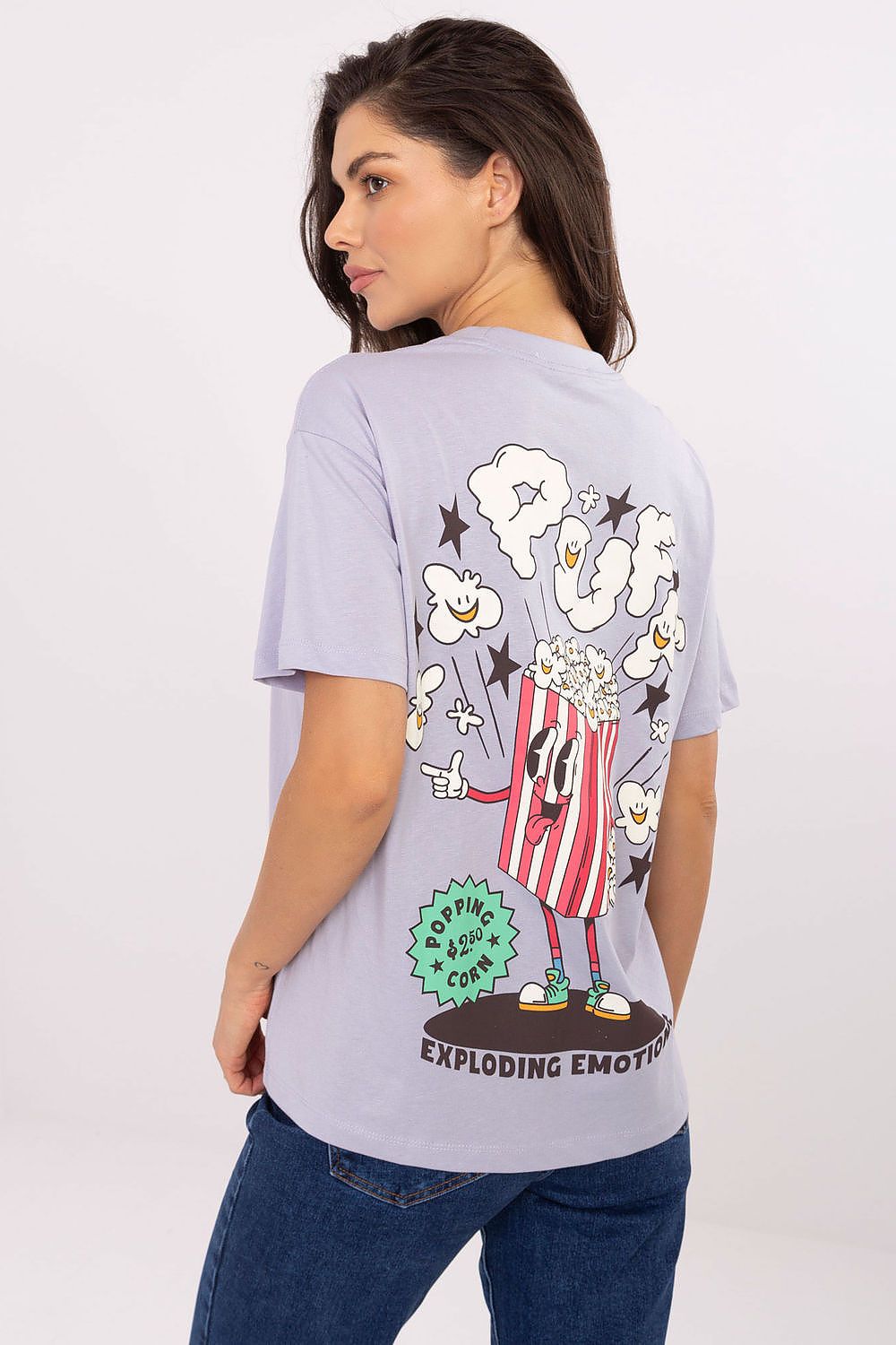 Tshirt Damski Model D12022AI02645S Light Violet - Sublevel