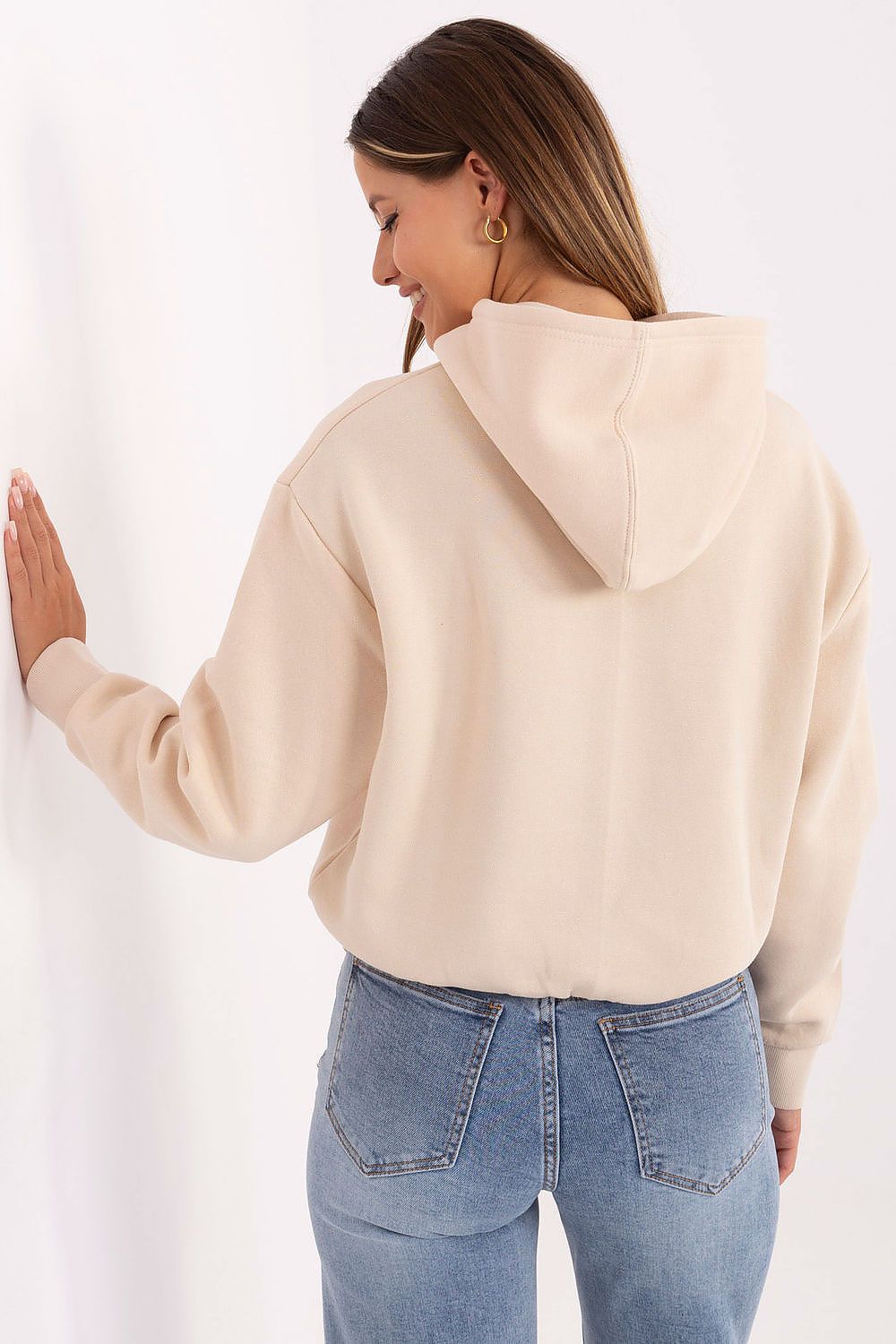 Bluza Damska Model D10600BI02450D1 Light Beige - Sublevel