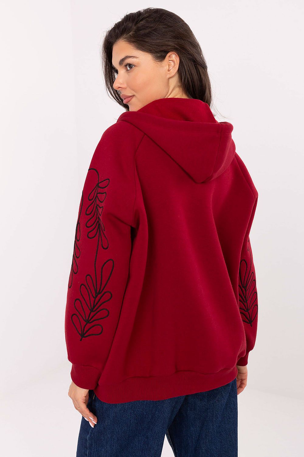 Bluza Damska Model RV-BL-A911.22 Bordo - Relevance