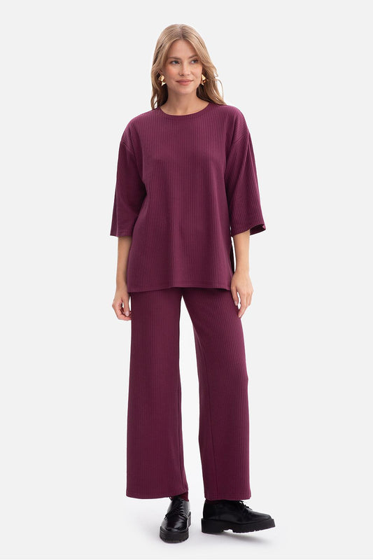 Bluzka Model B301 Śliwka - BeWear