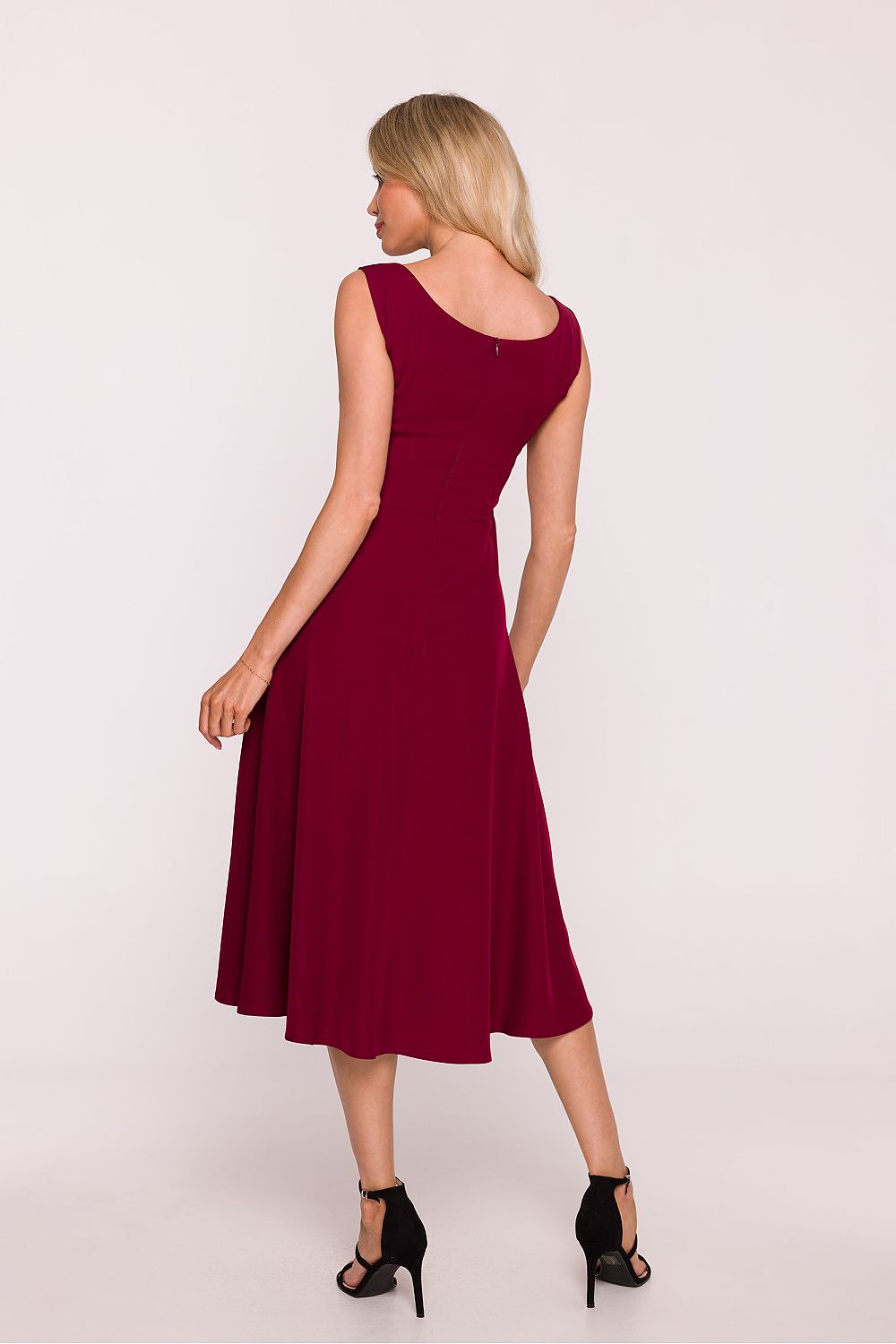 Sukienka Model S424 Bordo - Stylove