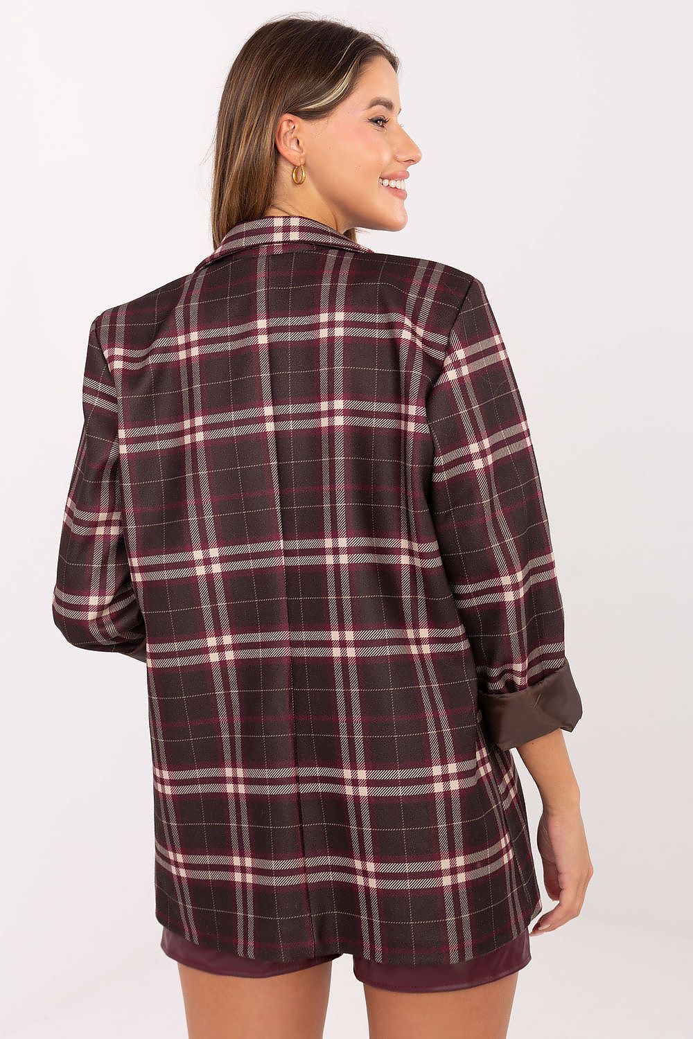 Marynarka Model IT-MA-21739.16P Brown - Italy Moda
