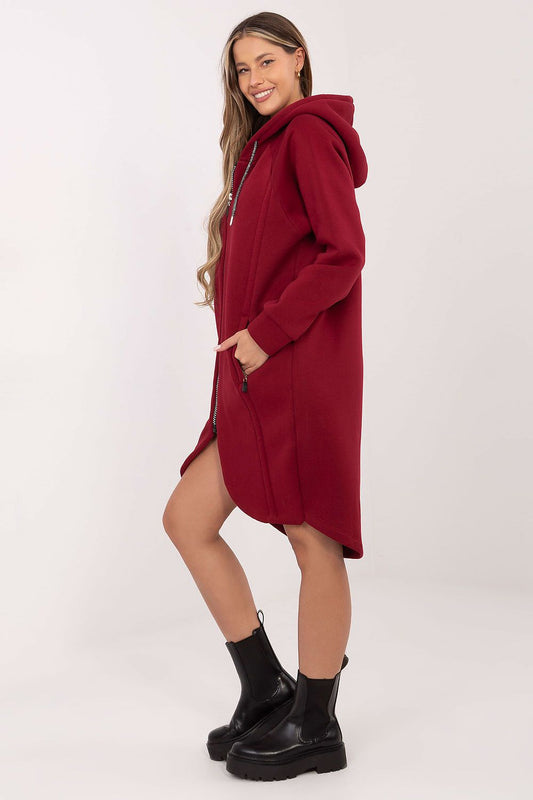 Bluza Damska Model RV-BL-A1027.79 Bordo - Relevance