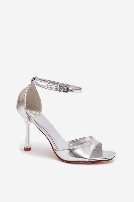 Sandały Model Revella LOLA5266 Silver - Step in style