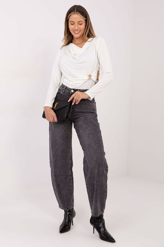 Bluzka Model MI-BZ-62492.32 Ecru - Italy Moda