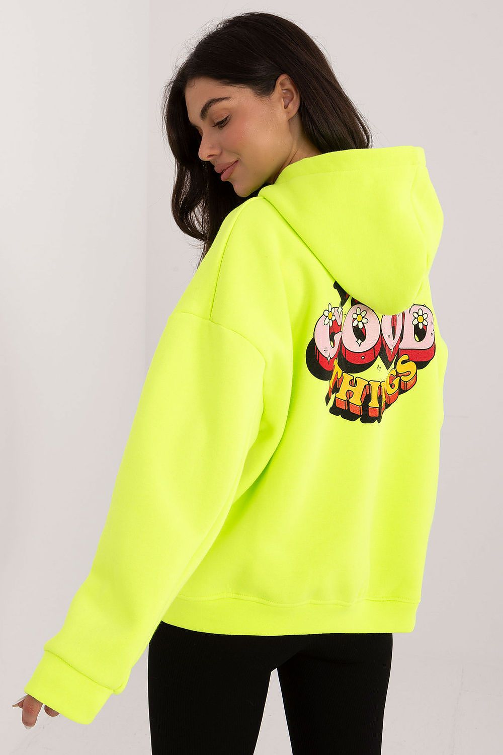 Bluza Damska Model MJ-BL-H2503.70 Fluo Yellow - Factory Price