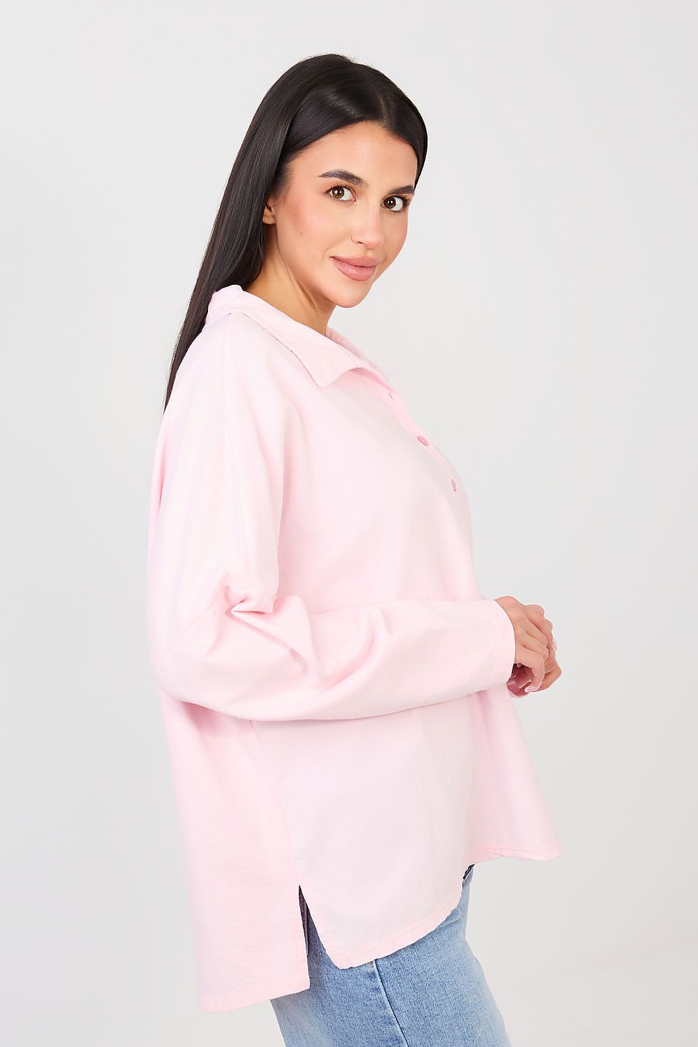 Bluzka Model IT-BZ-6697.30 Light Pink - Factory Price