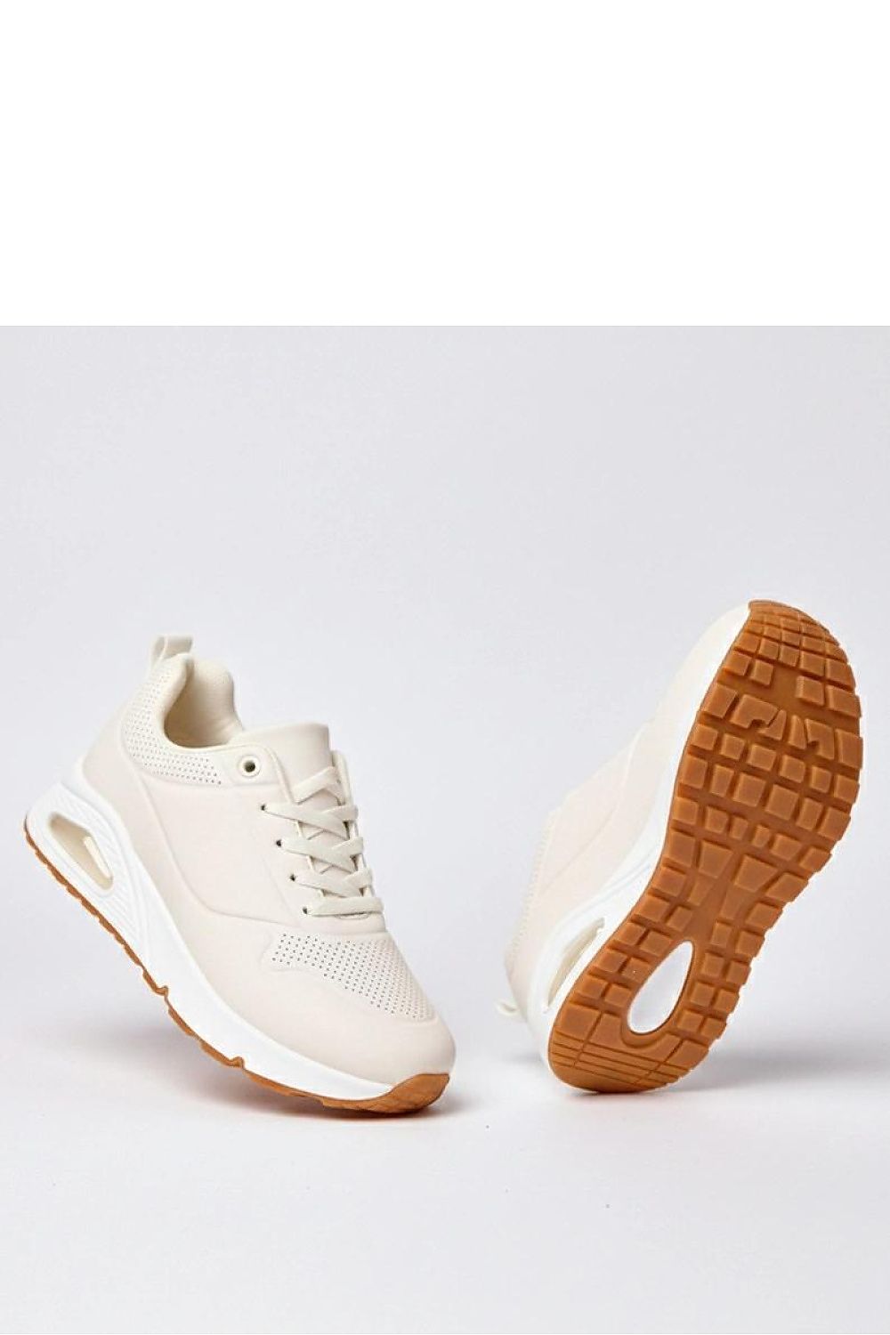 Buty Sportowe Model Sylvie 8928 Beige - Solea