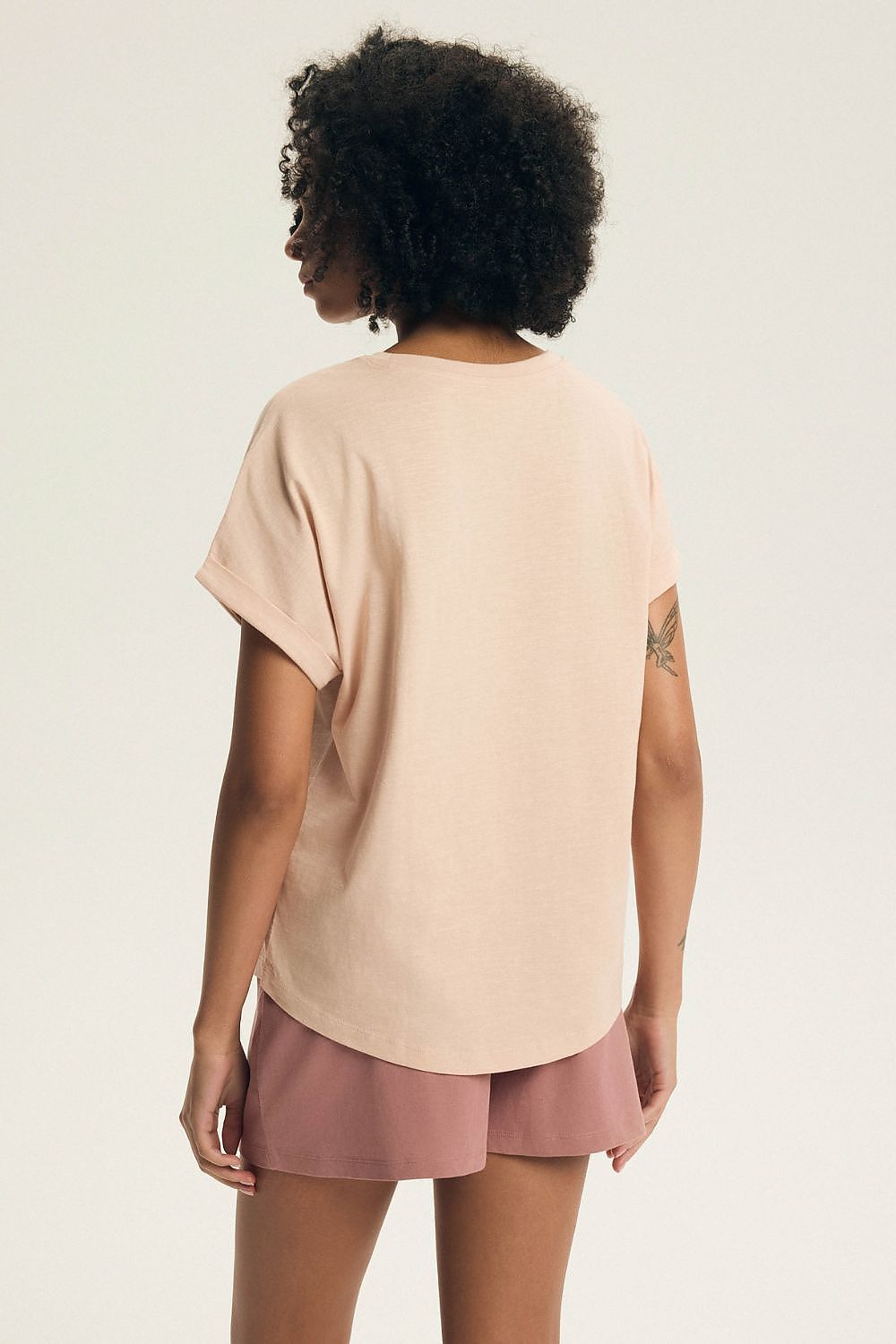 Piżama Damska Model Emela 44487 Brzoskwinia/Orange - Henderson