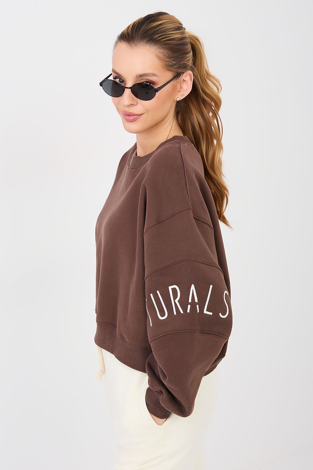 Bluza Damska Model NS-BL-NS26117.02 Brown - Factory Price