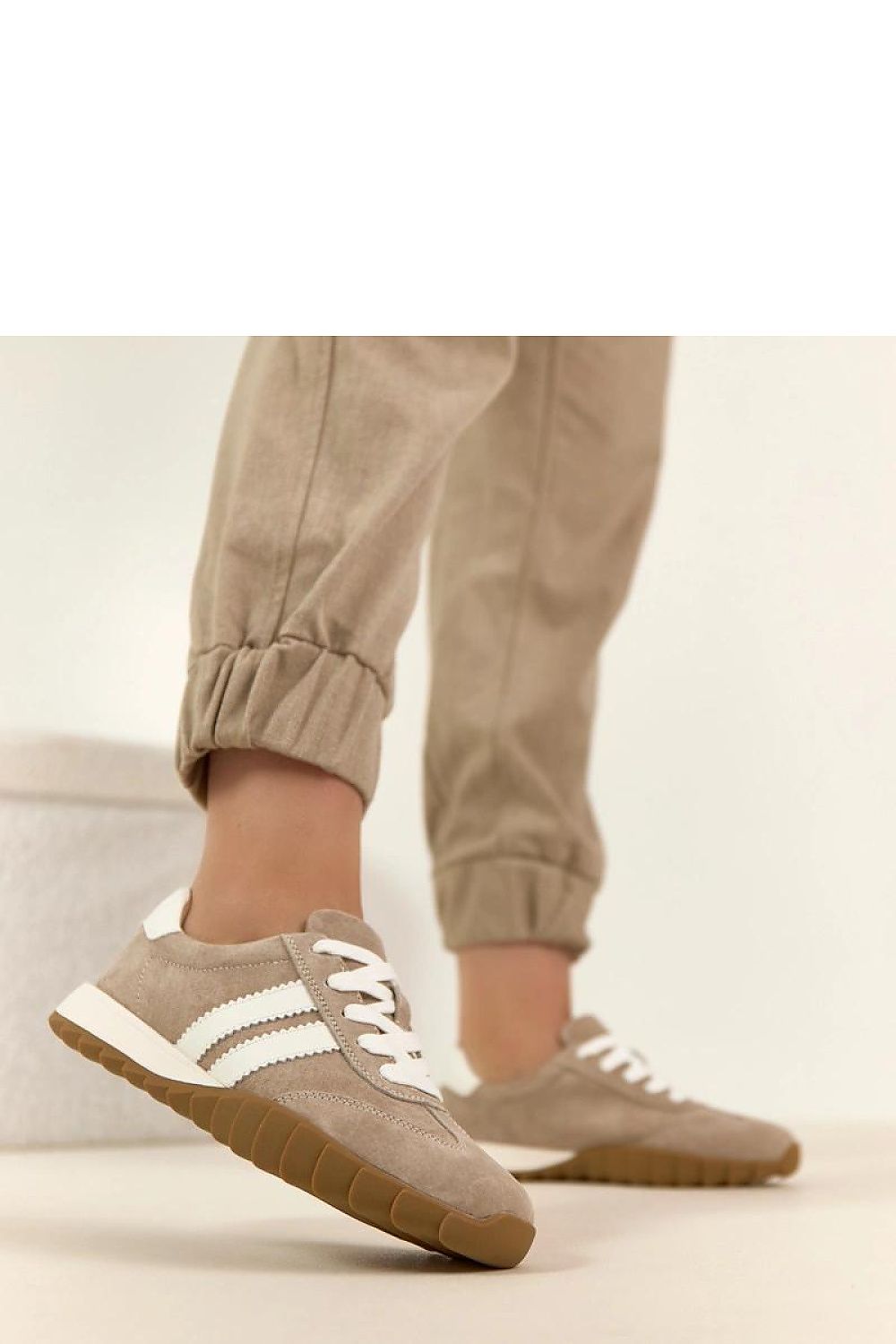 Buty Sportowe Model Filippo DP7534/26 BE Beige - Solea
