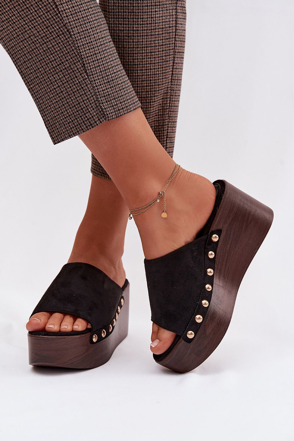 Sandał Klapki Model Helivina DM487 Black - Step in style