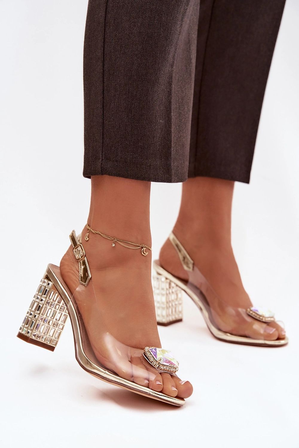 Sandały Model DA MR52-239 Gold - Step in style