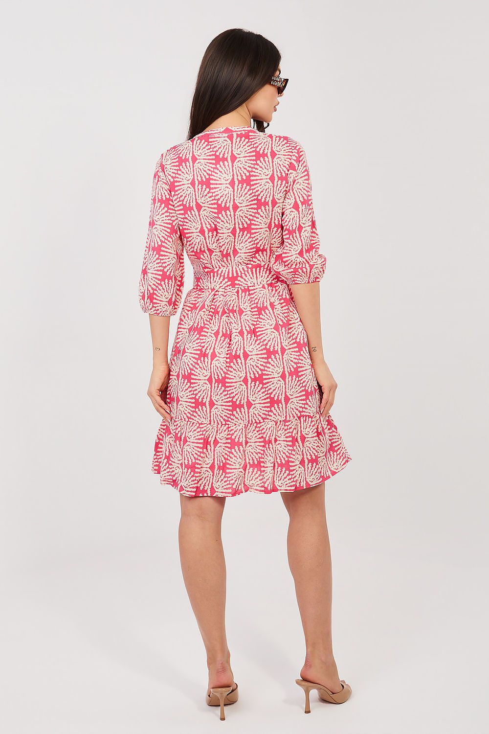 Sukienka Model D74516M30485B Coral - Sublevel