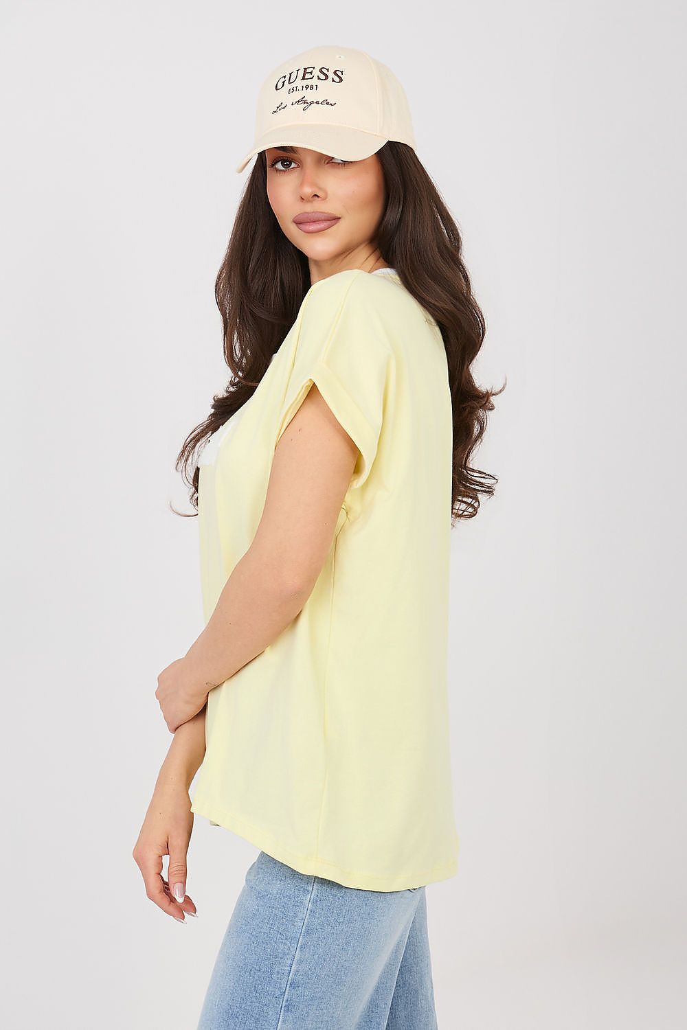 Bluzka Model RV-BZ-A1172.87 Light Yellow - Relevance