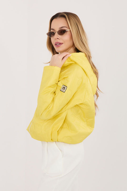 Kurtka Damska Model IT-KR-FL10126.00 Yellow - Rue Paris