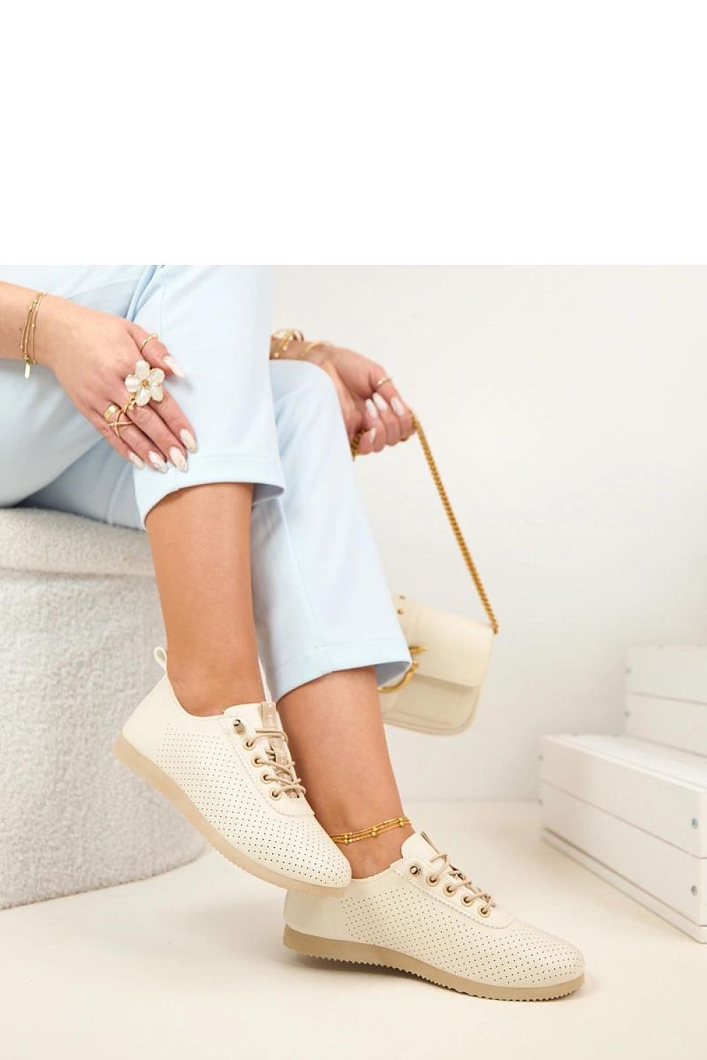Trampki Model Zinnia 81221-3 Beige - Solea