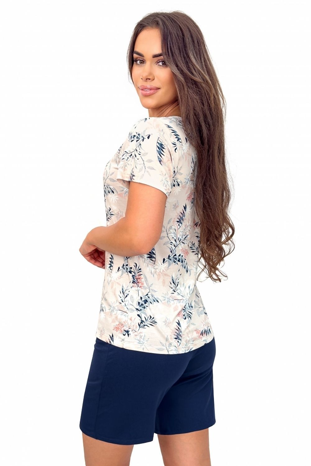Piżama Damska Model Goya 1/2 231904 Beige - Donna