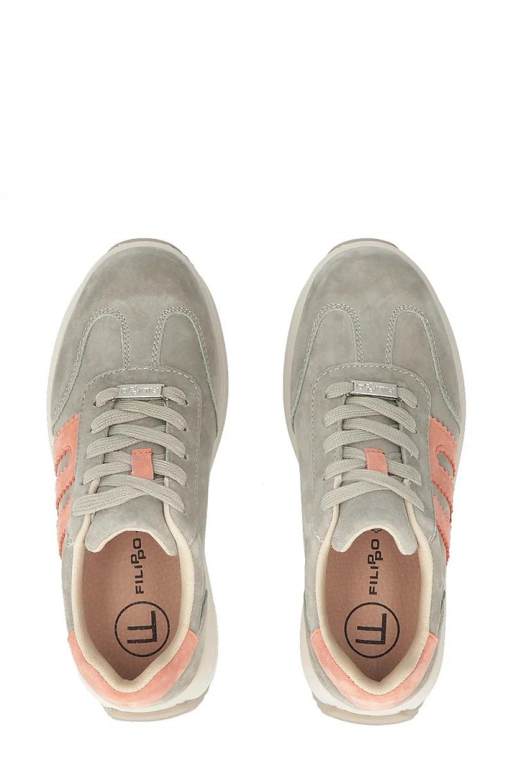 Buty Sportowe White/Beige - Solea — beżowa — Obuwie — EldoradoShop