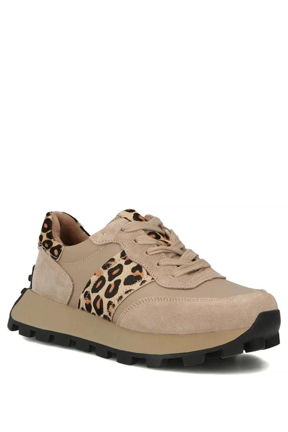Buty Sportowe Model Filippo DP7112/26 BE LEO Beige/Leopard - Solea