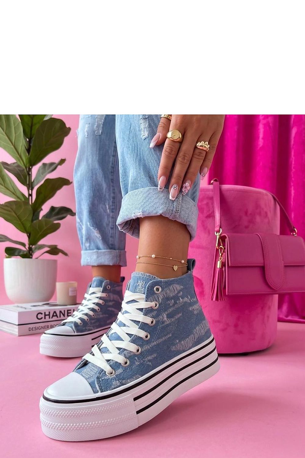 Trampki Model Piper LSK-2 Blue - Solea