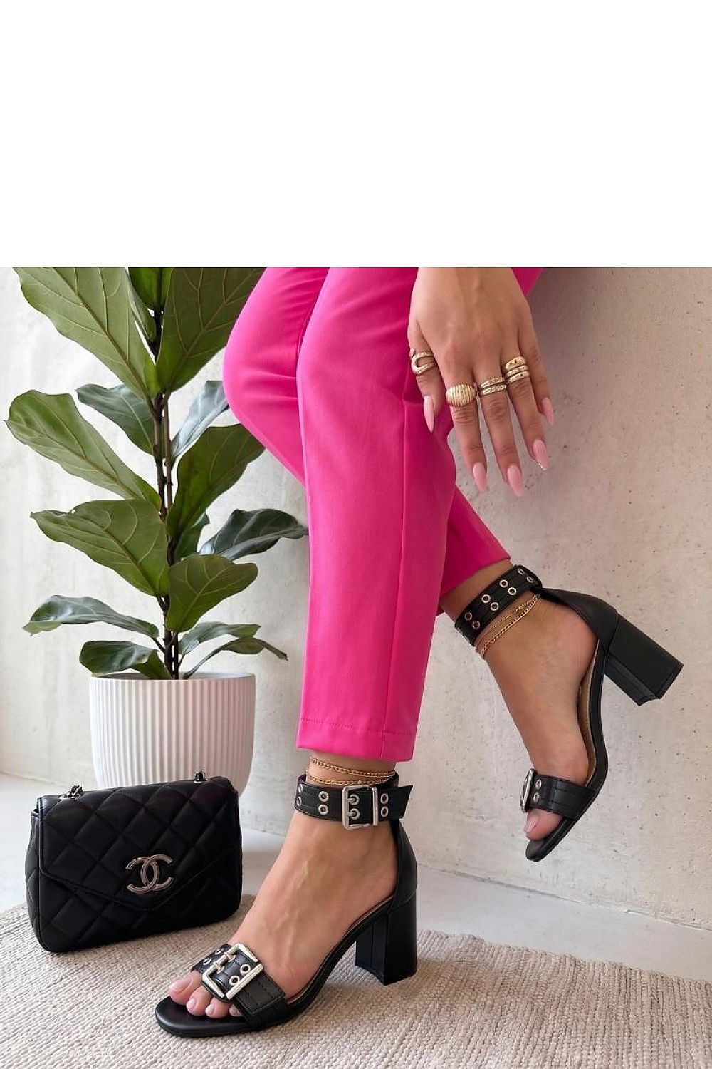 Sandały Model Carlotta 2770CW Black - Solea