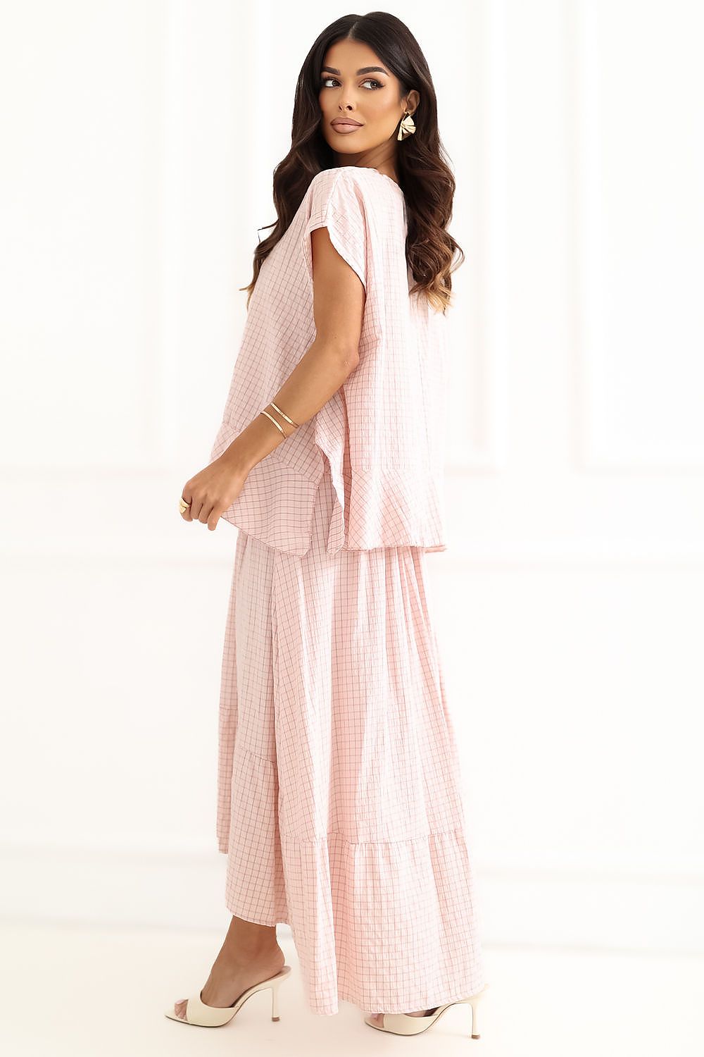 Spódnica Model IT-SD-FL10325.01 Light Pink - Italy Moda