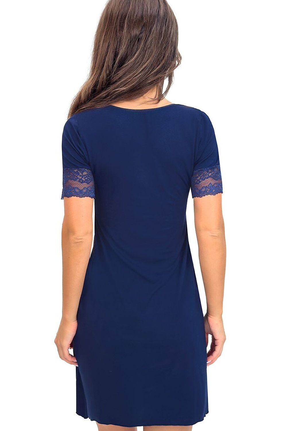 Koszulka nocna Koszula Nocna Model Linda 232918 Navy - Donna