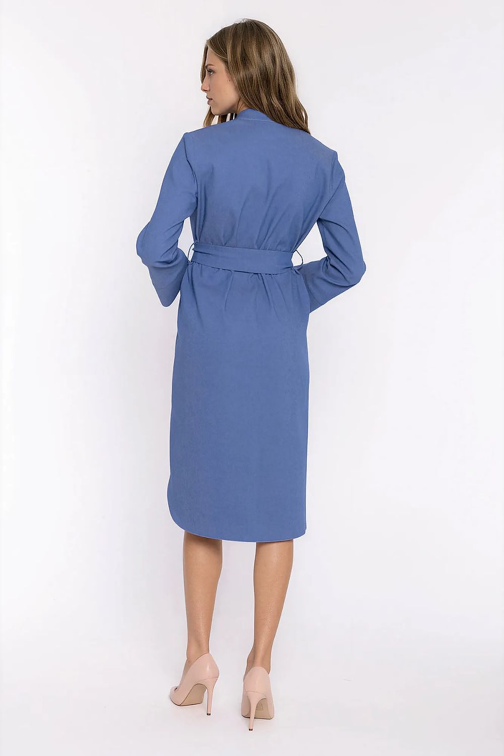 Sukienka Jeansowa sukienka S295 Blue Denim - Nife