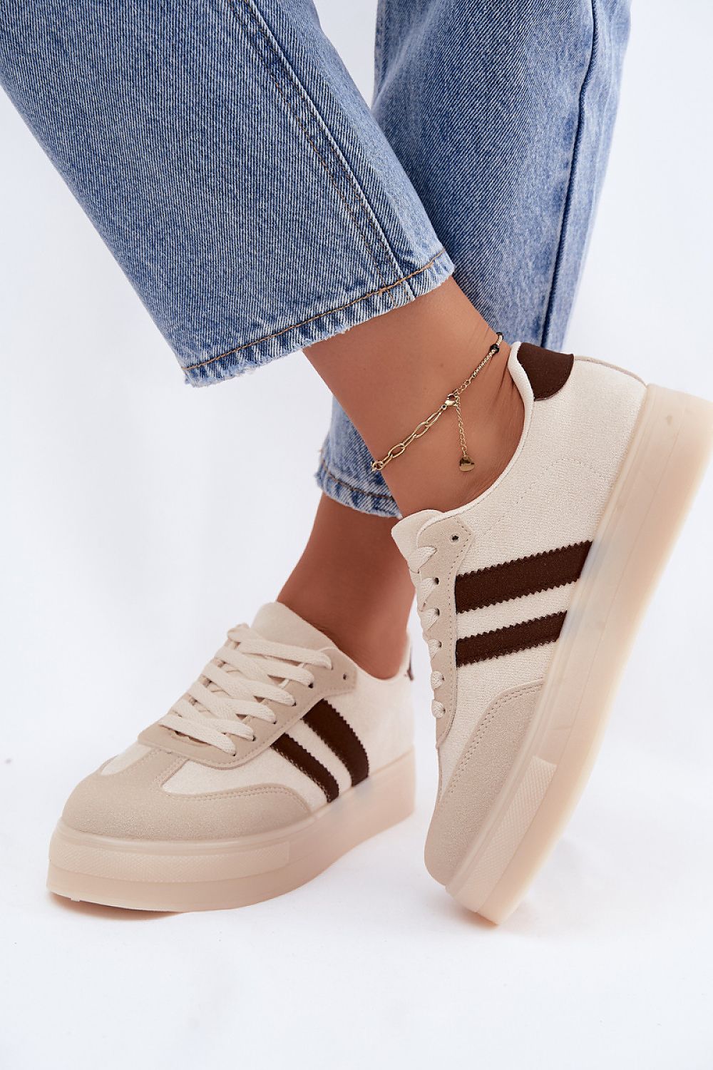 Buty Sportowe Model Giselia 9059 Beige - Step in style