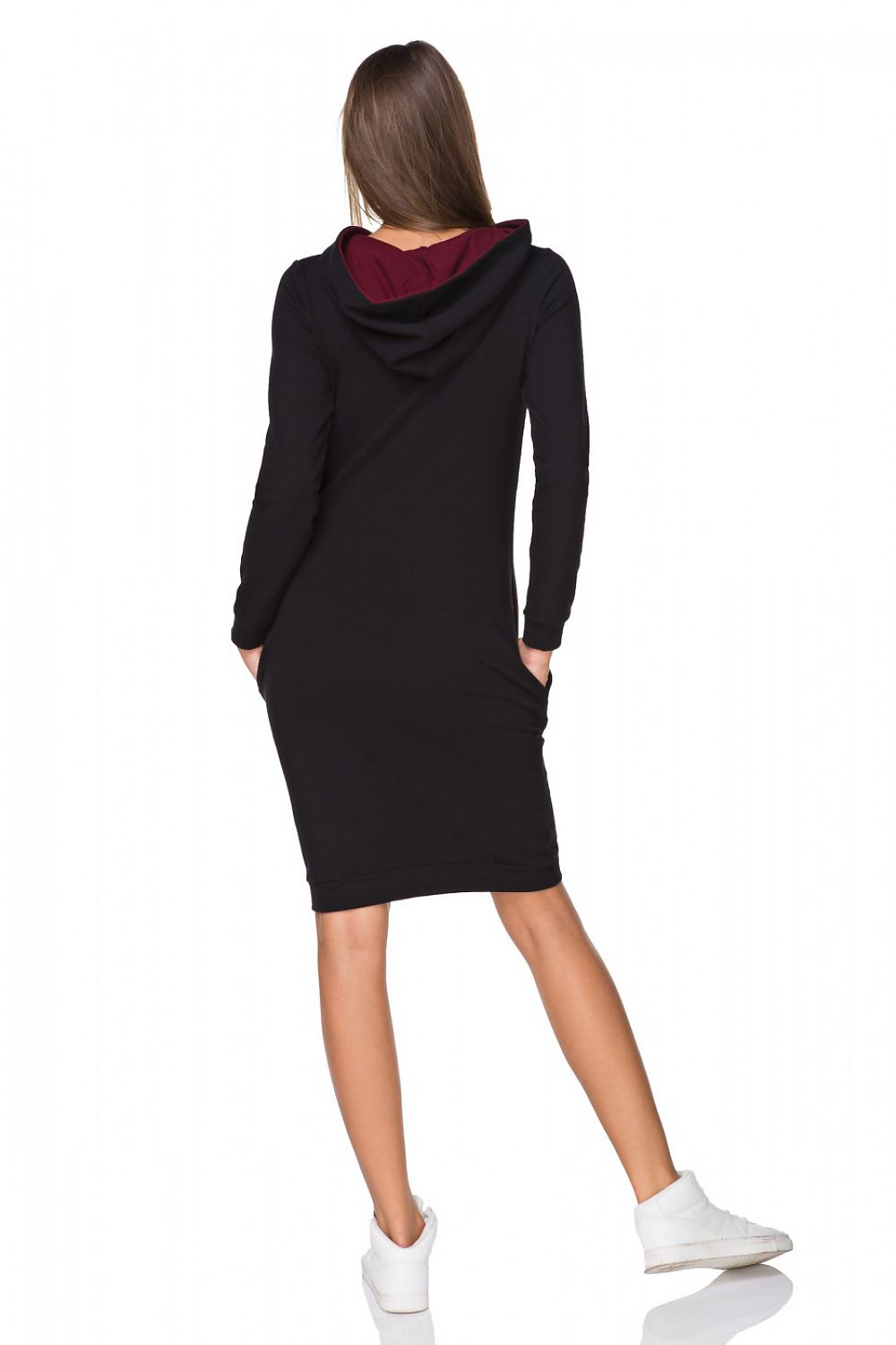 Sukienka Model T214/1 Black/Bordo - Tessita