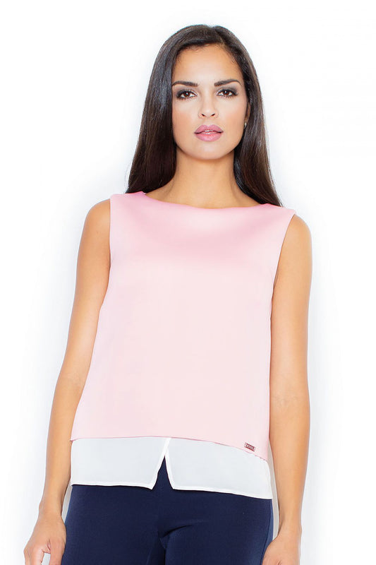 Bluzka Model M365 Pink - Figl