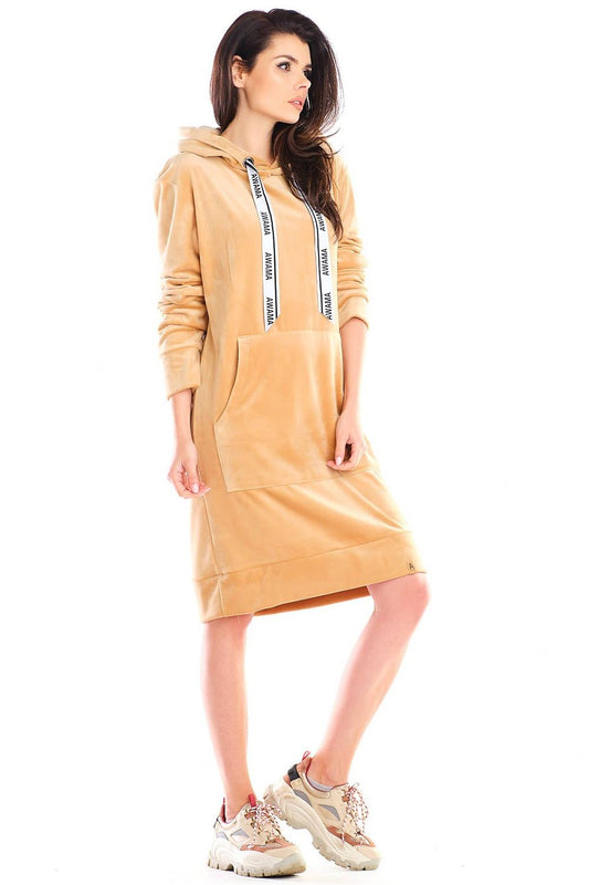 Sukienka Model A414 Beige - awama