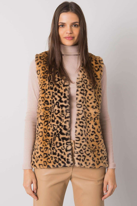 Kamizelka Model YP-KZ-DT-031.23P Beige - Yups