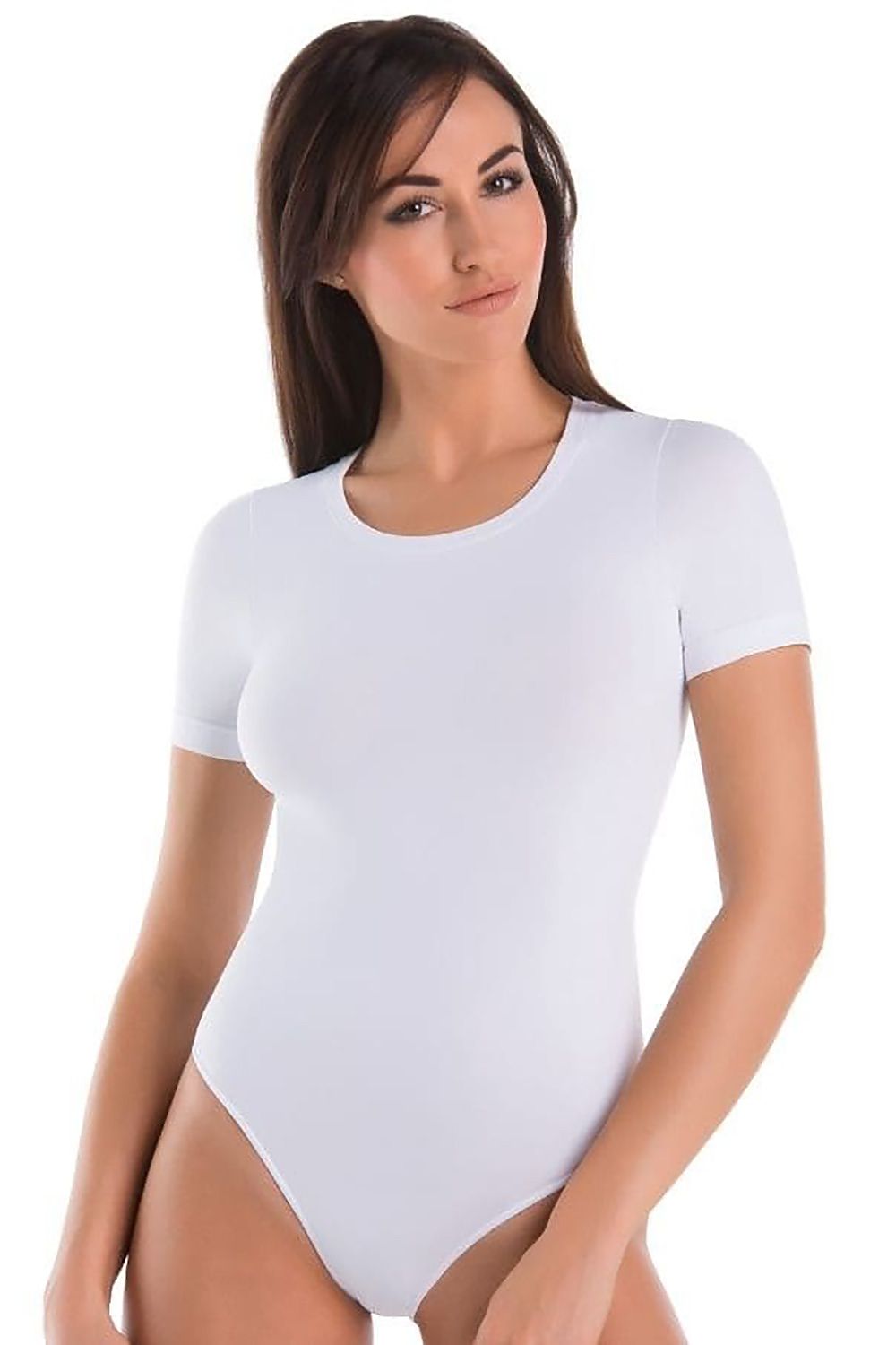 Komplet body Model Shirty 2403-2 Black/White - Teyli