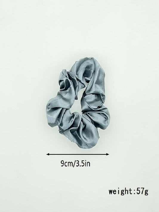 Gumki satynowe mix kolorów – zestaw 12 szt.