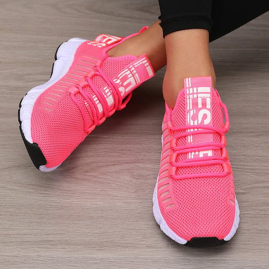 Buty sportowe damskie siatkowe – lekkie, oddychające — biała — Obuwie — EldoradoShop