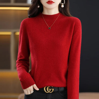 Kaszmirowy sweter merino – luksusowy, ciepły